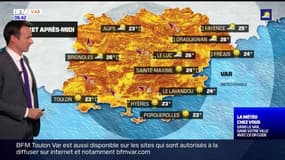 Météo Var: une journée ensoleillée avec quelques nuages localement