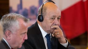 Jean-Yves Le Drian le 22 avril 2018.