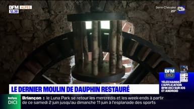 Alpes-de-Haute-Provence: le dernier moulin de Dauphin restauré