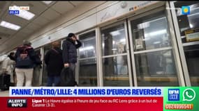 Lille: une enveloppe de 4 millions d'euros pour compenser les usagers du métro