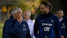  Didier Deschamps et Adrien Rabiot