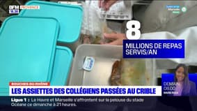 Bouches-du-Rhône: les assiettes des collégiens passées au crible