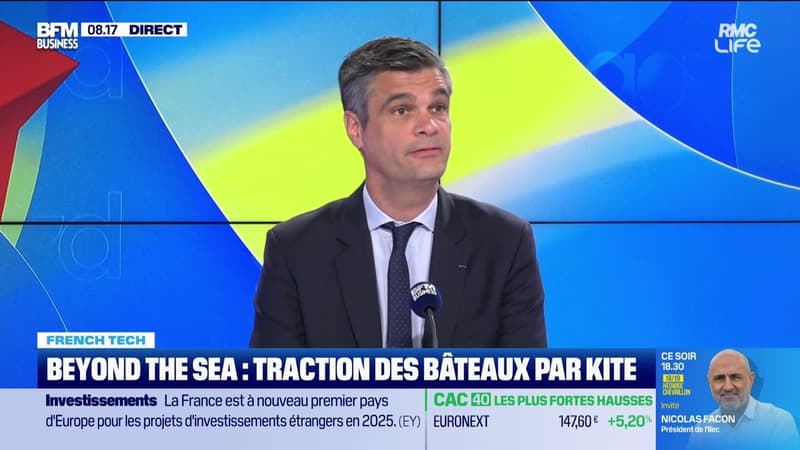 French Tech : Beyond the Sea, traction des bateaux par kite - 21/05