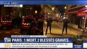 Attaque au couteau à Paris: ce que l'on sait à 22h45