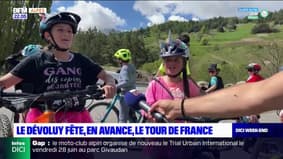 Saint-Étienne-en-Dévoluy célèbre le futur passage du Tour de France