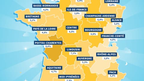 Dans son bilan de l'année 2021, LPI/SeLoger publie une carte de la marge de négociation immobilière.