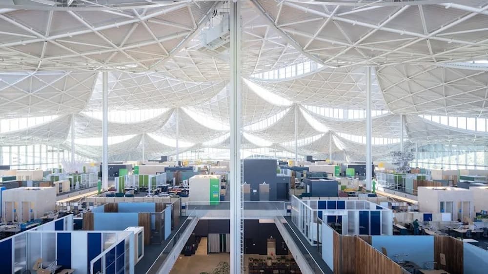L'étage des bureaux à Bay View