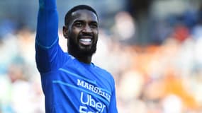 Gerson lors de Lorient-OM le 8 mai 2022