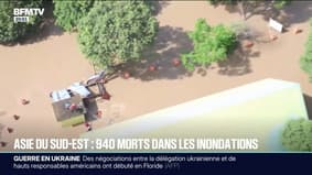 Au moins 940 morts dans les inondations en Asie du Sud-Est