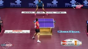 Zapping TV : un échange d’anthologie au ping-pong 