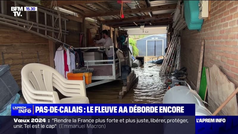 Pas-de-Calais: dans ce village, les habitants face à la troisième inondation en deux mois