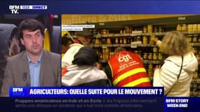 Grogne des agriculteurs: Auchan ciblé à Villeneuve d'Ascq - 03/02