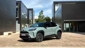 La Toyota Yaris Cross restylée en 2024.
