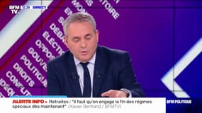 Pour Xavier Bertrand, la réforme des retraites "n'est pas la priorité en ce mois de janvier"