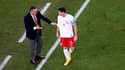 Czeslaw Michniewicz et Robert Lewandowski 