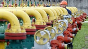 Un site de stockage de gaz en Ukraine, en 2015