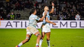 Ben Volavola (Racing) face à l'UBB, le 20 février 2022