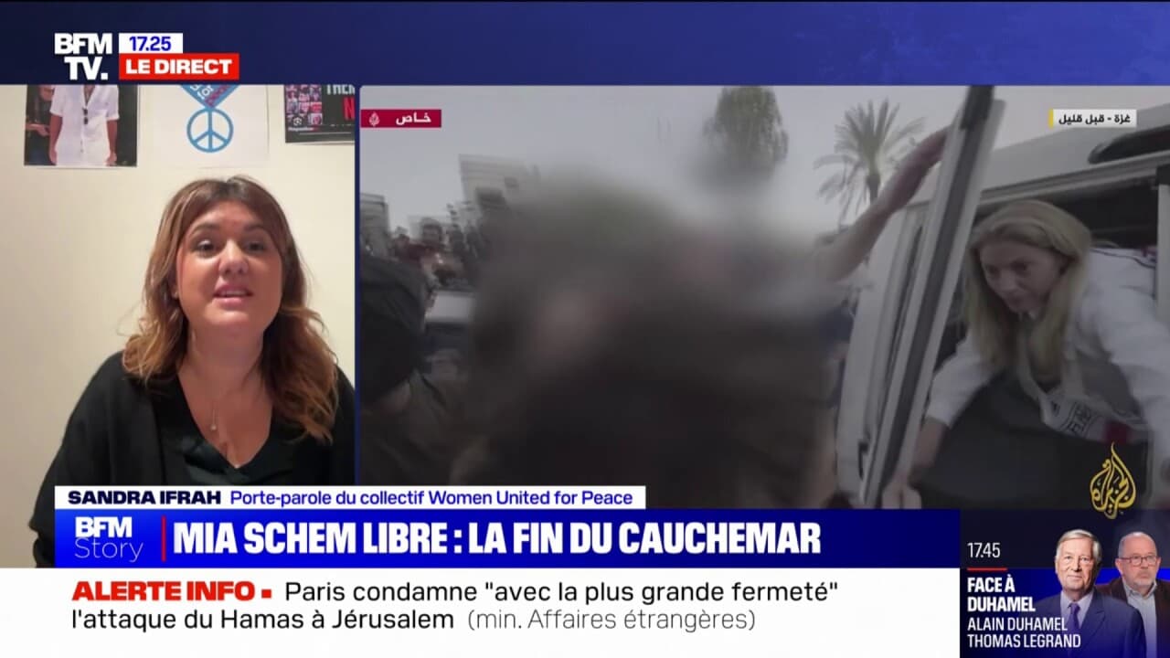 Libération de Mia Schem "C'est un moment absolument exceptionnel