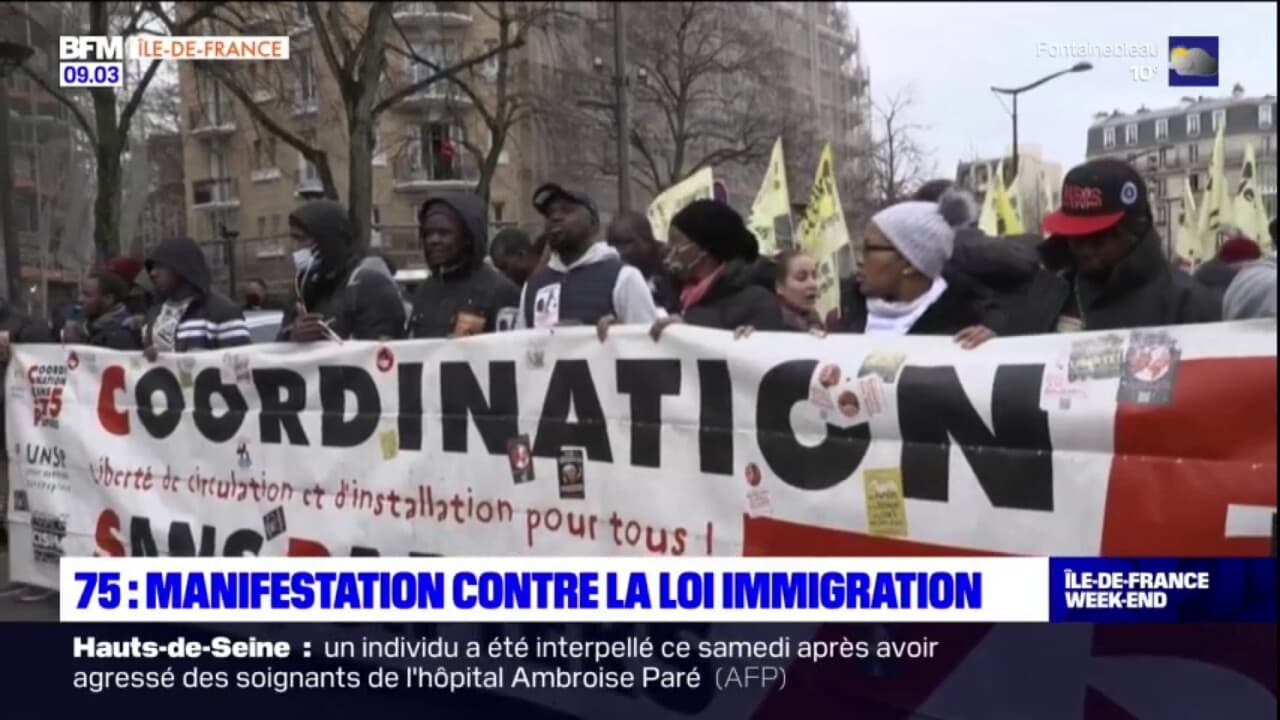 Paris: Plusieurs Centaines De Personnes Ont Manifesté Contre La Future ...