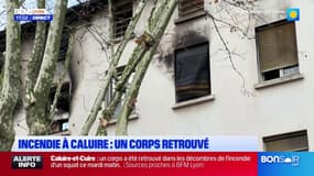 Incendie à Caluire-Cuire: un corps retrouvé dans les décombres