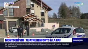 Montgenèvre: quatre renforts à la police aux frontières