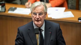 Michel Barnier à l'Assemblée nationale le 26 novembre 2025