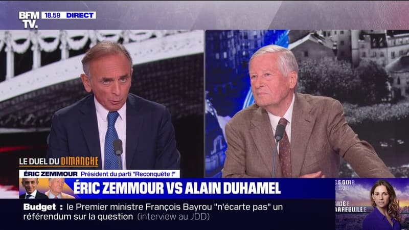 Référendum sur le budget: pour Éric Zemmour (Reconquête!), 