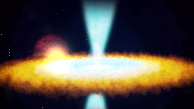 L'explosion, reproduite par ordinateur