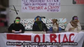 Des étudiants depuis le site de Tolbiac, de l'université Paris I. 