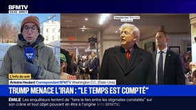 Trump menace l'Iran : "le temps est compté" - 28/01