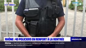 Rhône: 40 additional police officers at the start of the school year
