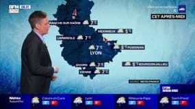 Météo: un temps nuageux ce dimanche, quelques averses, jusqu'à 7°C à Lyon
