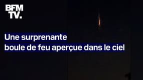 Ce qu'est en réalité cette surprenante boule de feu aperçue dans le ciel cette nuit