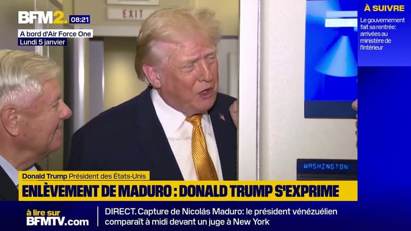 "Cuba est prêt à tomber", affirme Donald Trump après la capture du président vénézuélien Nicolas Maduro par les États-Unis