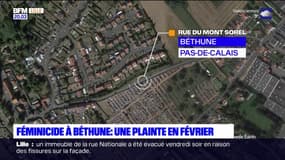 Féminicide à Béthune: une plainte déposée en février contre des menaces de mort