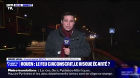 L'incendie de l'usine Bolloré Logistics près de Rouen est circonscrit mais pas encore maîtrisé