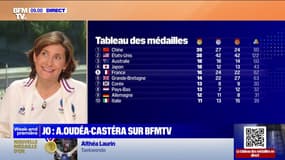 "Il faut croire au top 5" affirme Amélie Oudéa-Castéra, ministre démissionnaire des Sports et des Jeux olympiques