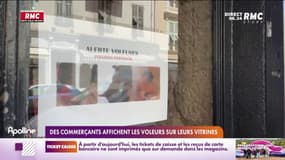 A Nice, des commerçants affichent les voleurs sur leurs vitrines