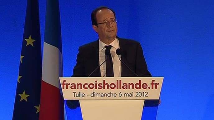 Depuis son fief de Tulle, en Corrèze, François Hollande a remercié les Français.