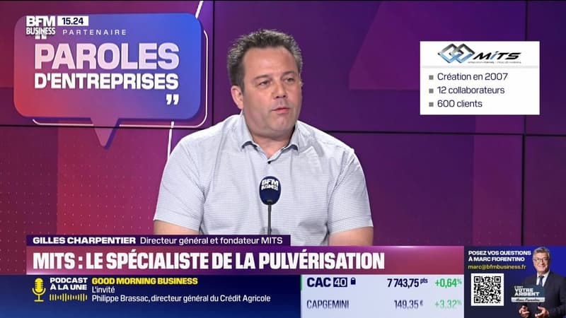 Gilles Charpentier (MITS) : MITS, le spécialiste de la pulvérisation - 10/05