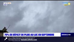 Var: 70% de déficit de pluie au Luc au mois de septembre