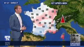 La météo pour ce lundi 8 octobre 2018
