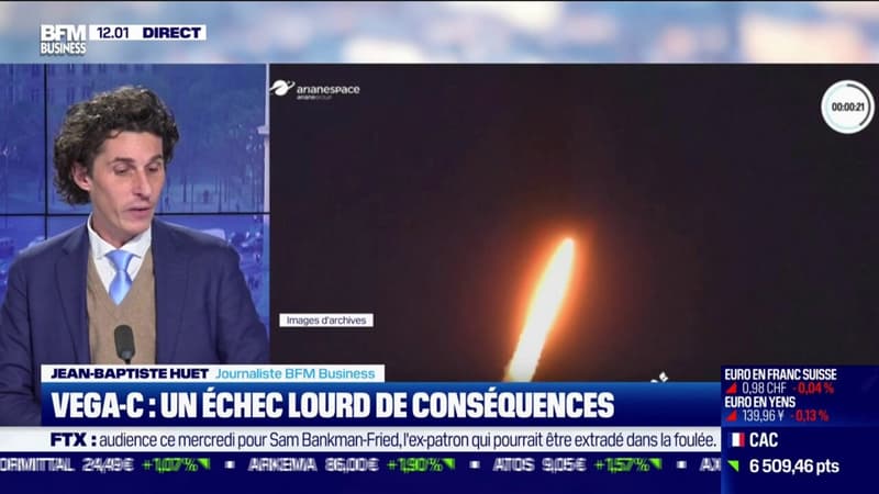Arianespace: échec du premier vol commercial de la fusée Vega-C