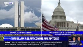 Quelles similitudes entre l'assaut des lieux de pouvoir à Brasilia et celle au Capitole de Washington, il y a deux ans ?