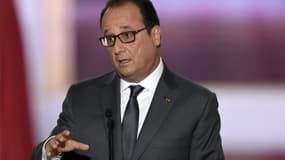 François Hollande lors de sa conférence de presse le 7 septembre 2015 