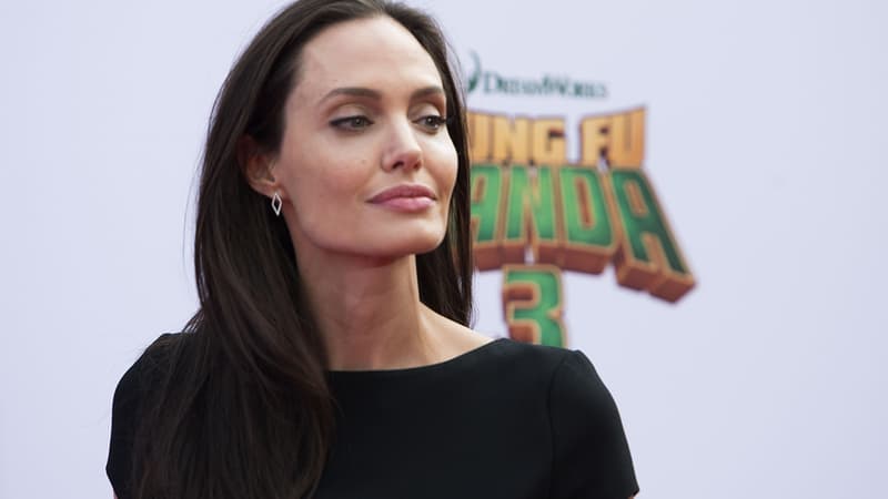 Angelina Jolie en janvier 2016 à Los Angeles.