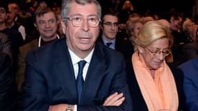 Les époux Balkany lors d'un meeting des Républicains à Issy-les-Moulineaux en décembre 2015 (image d'illustration)