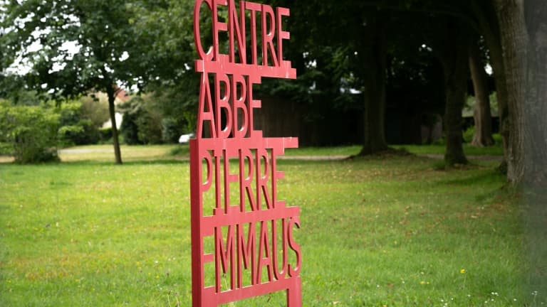 Le centre Abbé-Pierre Emmaüs à Esteville, près de Rouen, le 25 juillet 2024 en Seine-Maritime