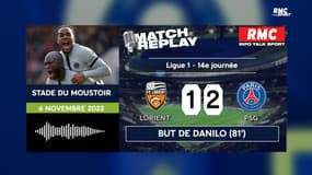 Lorient 1-2 PSG : Les Parisiens s'en sortent grâce à Danilo