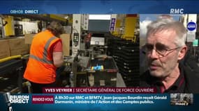"Travailler et produire davantage": Yves Veyrier, Force Ouvrière, dénonce une déclaration floue